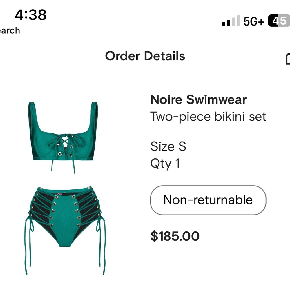 Gorgeous Green Bikini